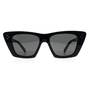 Celine Sunglasses CL40187I 3 Dots 01A Shiny Black Grey