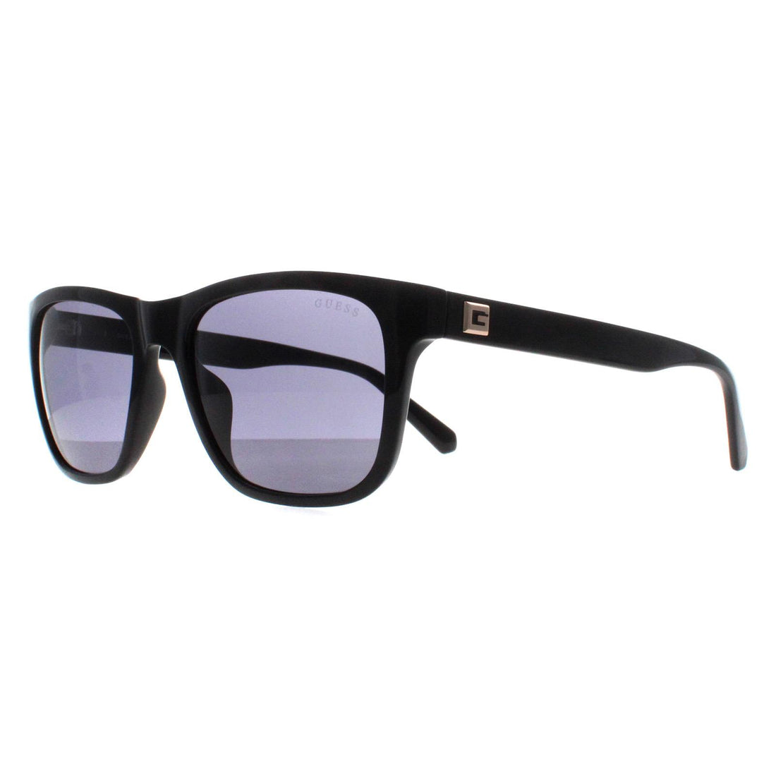 Guess Sunglasses GU6971 01A Shiny Black Smoke Grey
