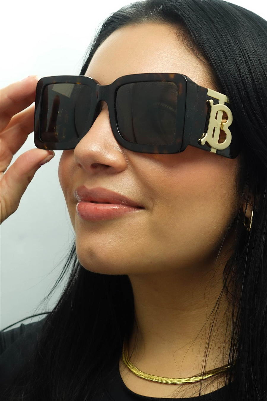 Burberry Sunglasses BE4406U 300273 Dark Havana Dark Brown