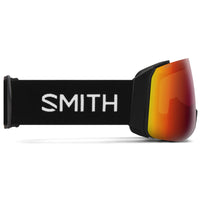 Smith Ski Goggles 4D Mag XL 0JX 6K Black ChromaPop Sun Red Mirror & CP Storm Yellow Flash