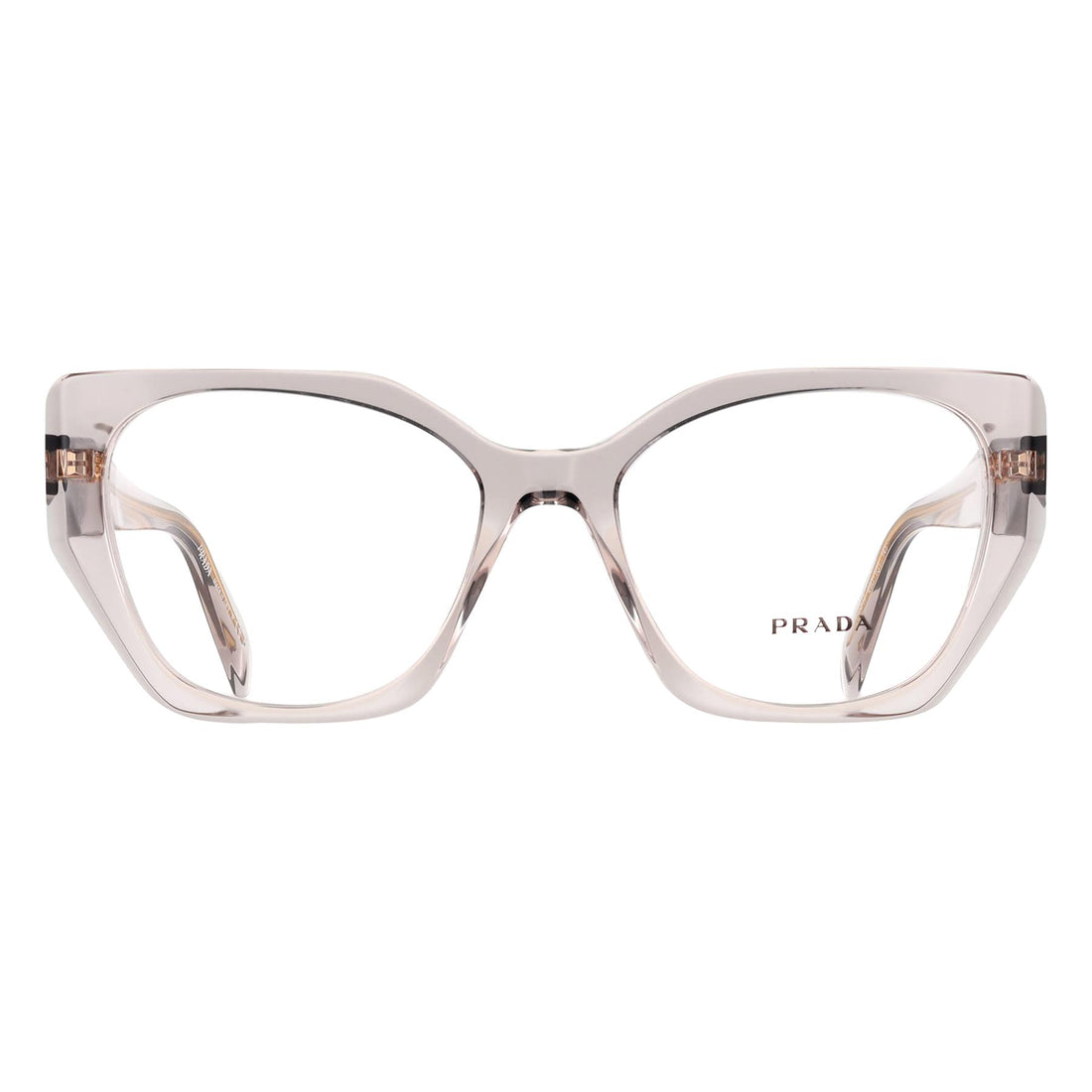 Prada Glasses Frames PR18WV 29D1O1 Crystal Cold Mauve Women