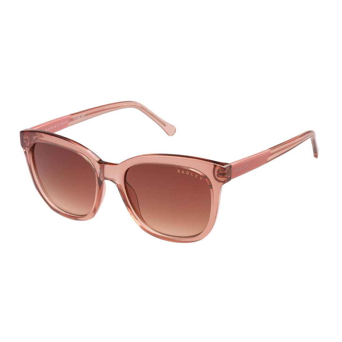 Radley Sunglasses RDS-6533 151 Transparent Pink Brown Gradient