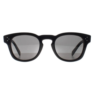 Celine Sunglasses Bold 3 Dots CL40233I 01A Shiny Black Smoke Grey