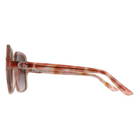 Guess Sunglasses GU00190 47F Light Brown Havana Brown Gradient
