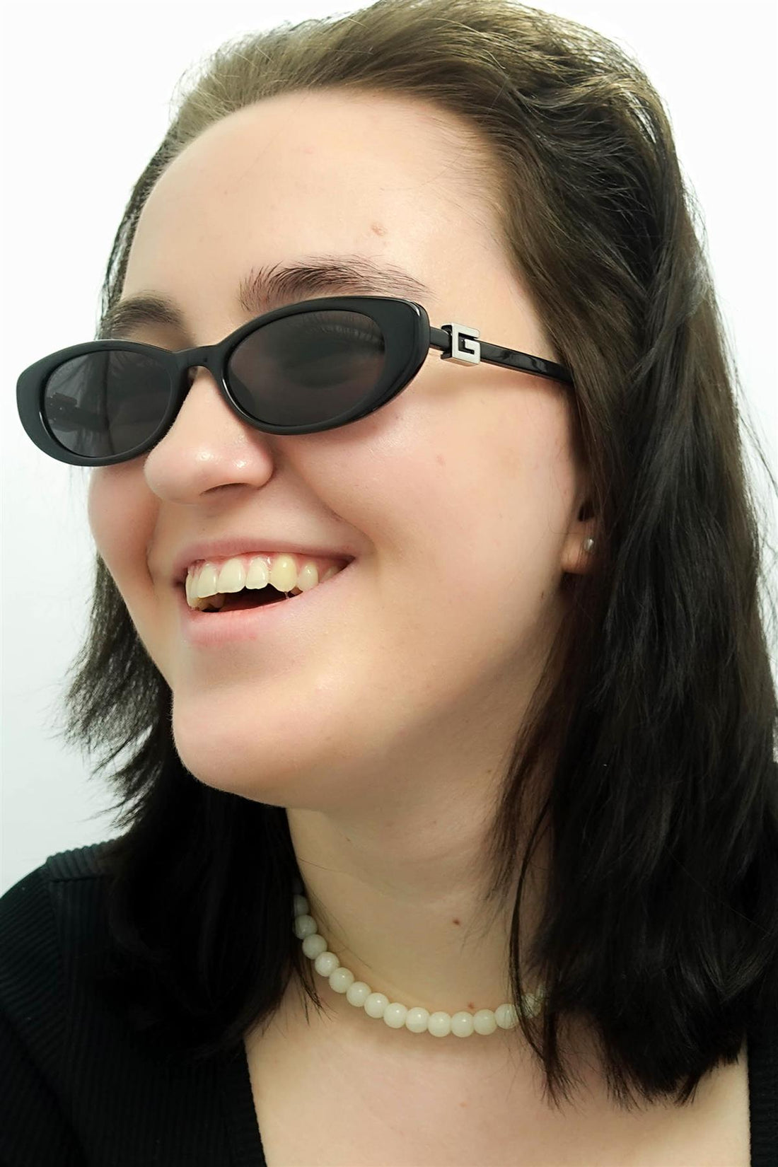 Gucci Sunglasses GG1680S 001 Black Grey