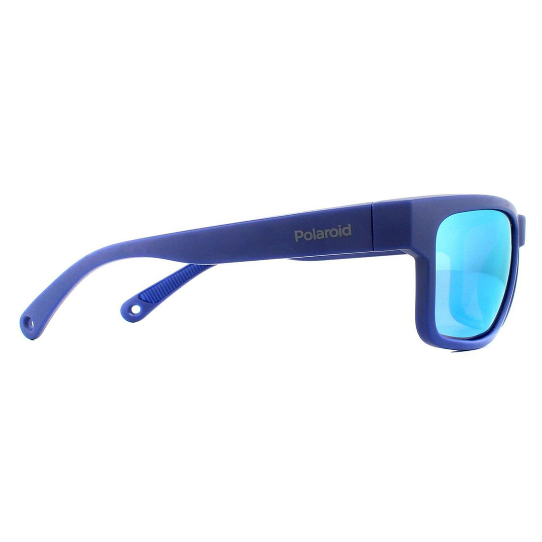 polaroid sport sonnenbrille Polaroid Sport Sonnenbrille 7031/S PJP 5X Blau Blau verspiegelt polarisiert – Reduzierte Sonnenbrillen