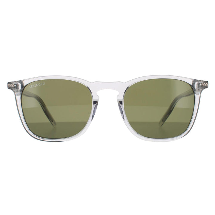Serengeti Sunglasses Delio 8948 Shiny Crystal Green 555nm Polarized