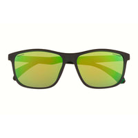 Superdry Sunglasses SDS-5014 104P Matte Black Green Green Mirror Polarized