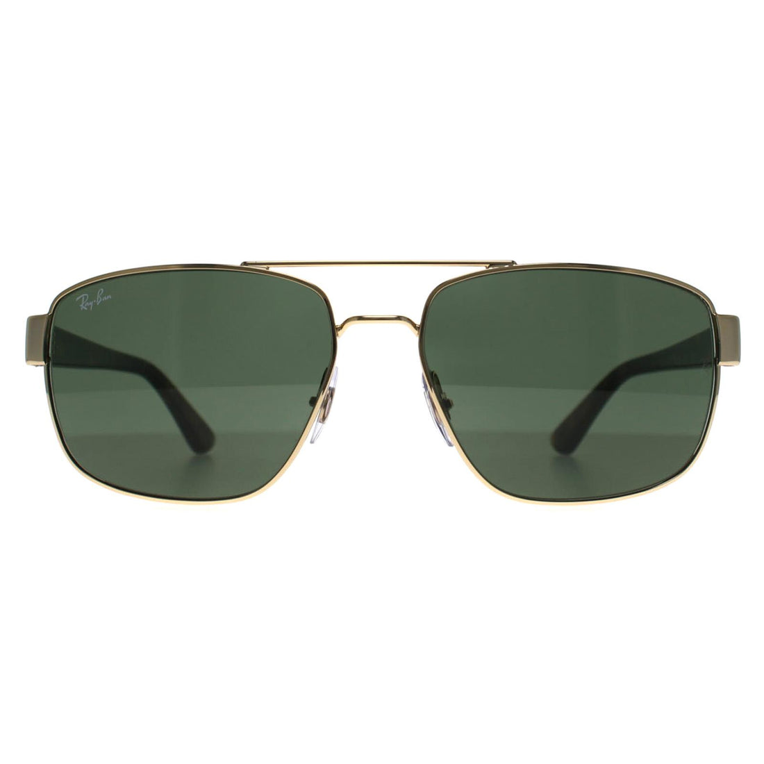 Ray-Ban Sunglasses RB3663 001/31 Polished Arista Gold G-15 Green