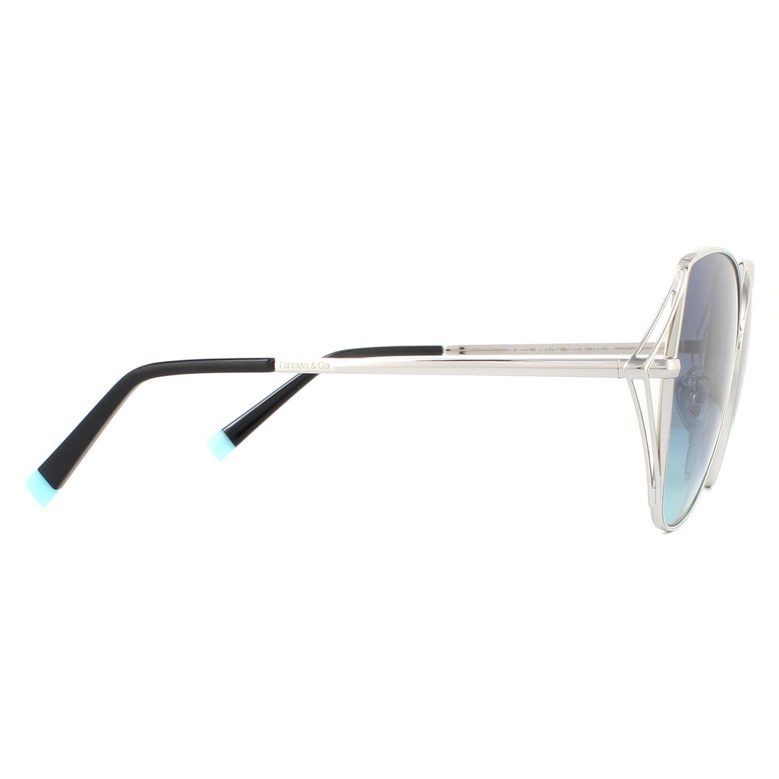 Tiffany Sunglasses TF3072 60019S Silver Tiffany Blue Gradient