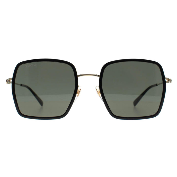 Gucci Sunglasses GG1848S 001 Black Gold Grey