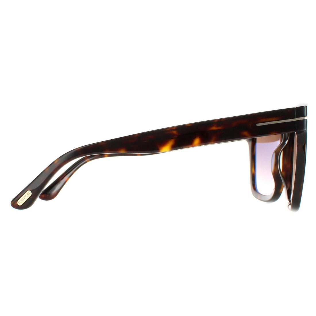 Tom Ford Sunglasses Selby FT0952 52F Shiny Dark Havana Brown Gradient