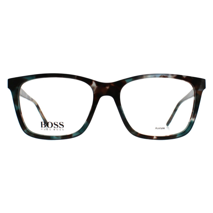 Hugo Boss Glasses Frames BOSS 1158 CVT Havana Green Men Women