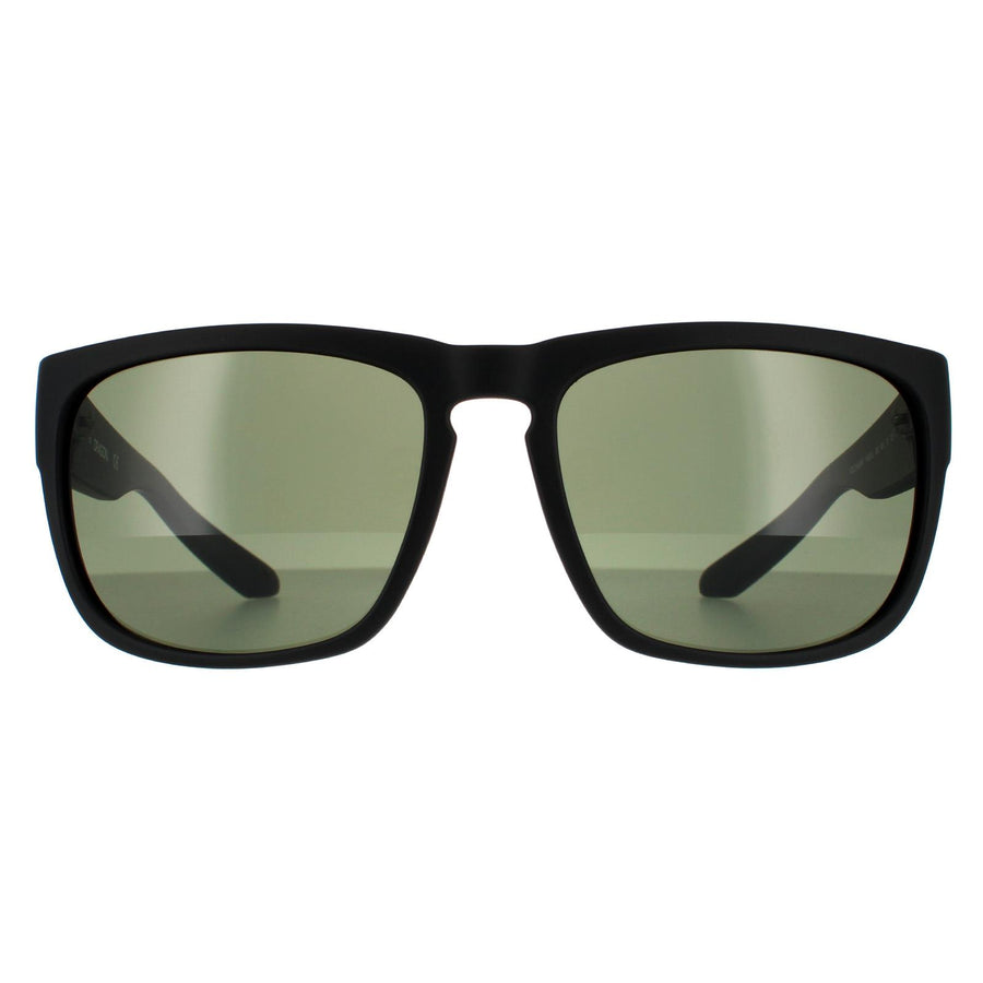 Dragon Sunglasses Rune XL 40731-003 Matte Black G15 Green