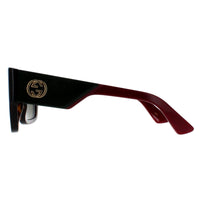 Gucci Sunglasses GG1663S 002 Havana with Green and Red Green