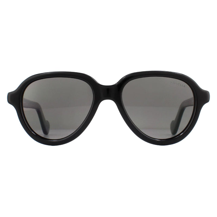Moncler Sunglasses ML0043 01D Black Smoke Polarized