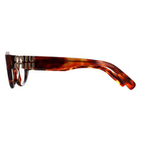 Miu Miu Glasses Frames MU03WV 21C1O1 Havana Mahogany Women