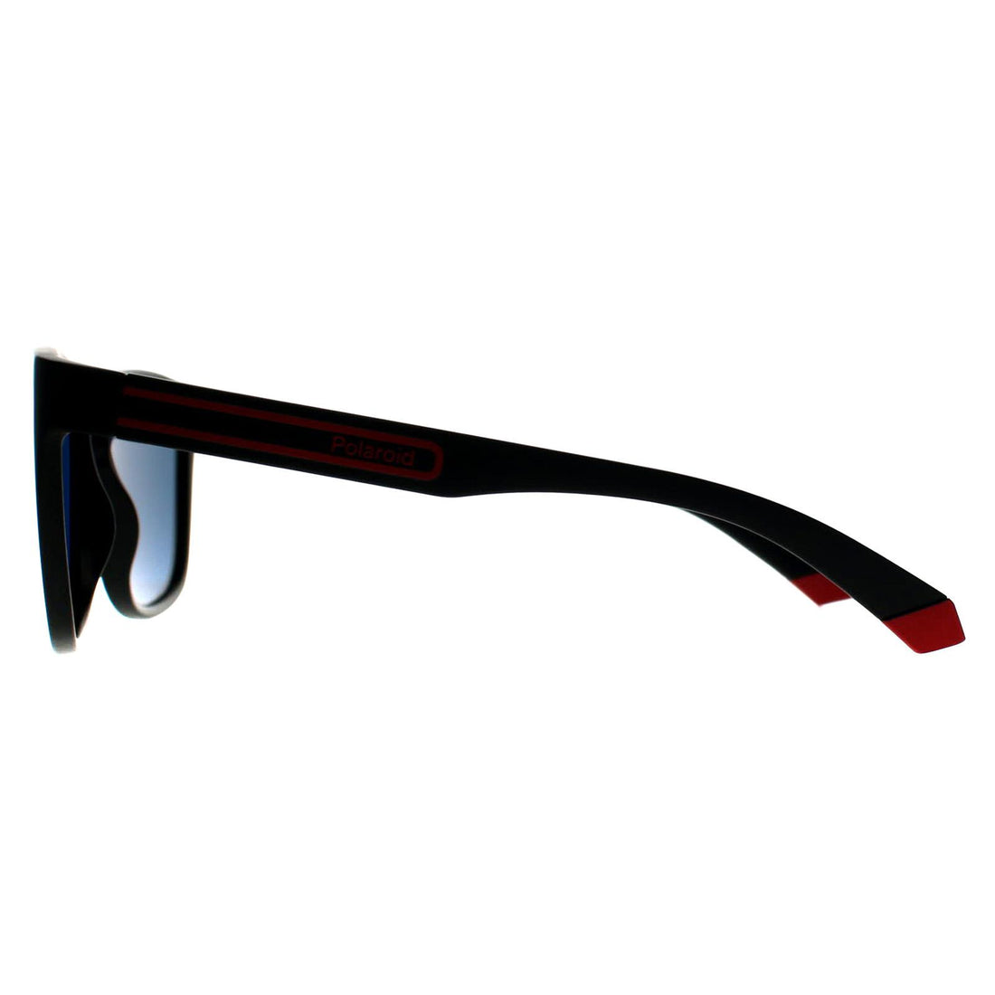Polaroid Sunglasses PLD 2161/S OIT OZ Black Red Multilayer Polarized