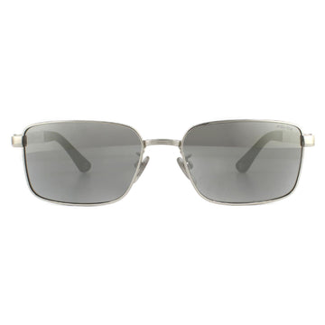 Police Sunglasses SPLA54 Origins 28 589X Shiny Palladium Silver Mirror