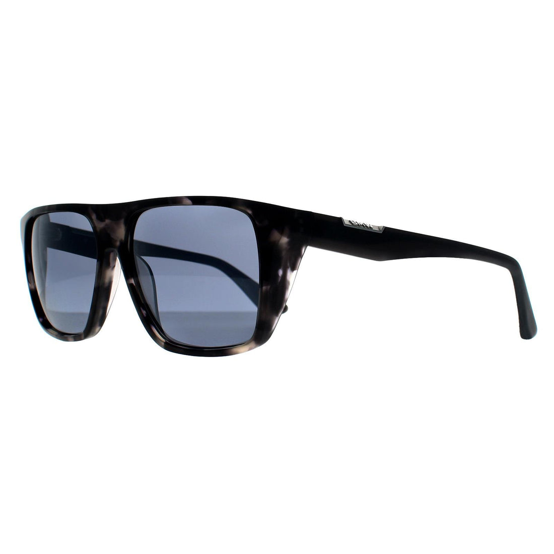 BMW Sunglasses BW0040-H 56C Black Tortoise Smoke Grey Mirror