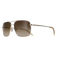 Oliver Peoples Sunglasses OV1150S Clifton 534385 Gold Chrome OIive