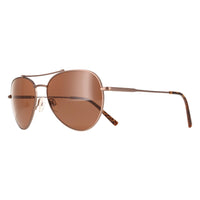 Serengeti Sunglasses Pete SS599004 Brushed Bronze Mineral Polarized Drivers