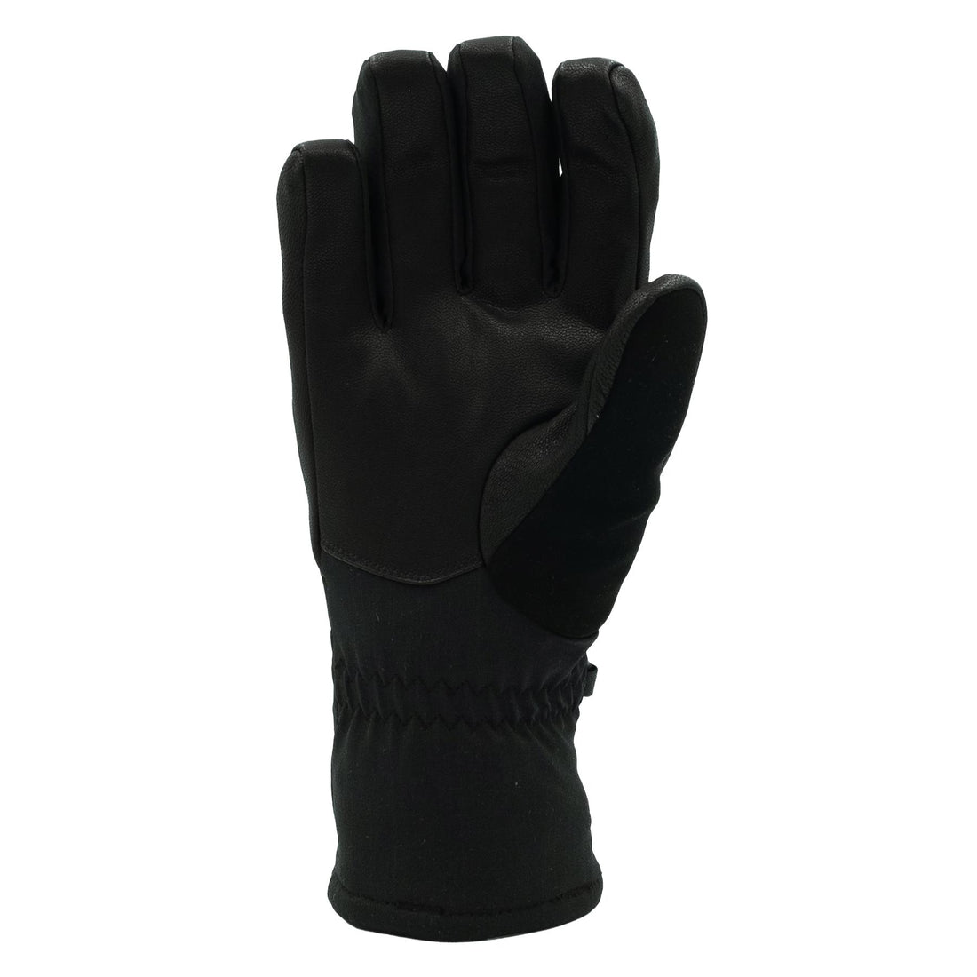 POW Black Cascadia GTX Womens Gore-Text Short Mitten Snow Glove - M