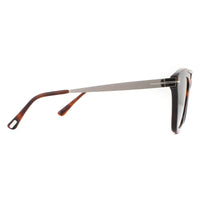 Tom Ford Sunglasses FT0575 53P Blonde Havana Blue Gradient