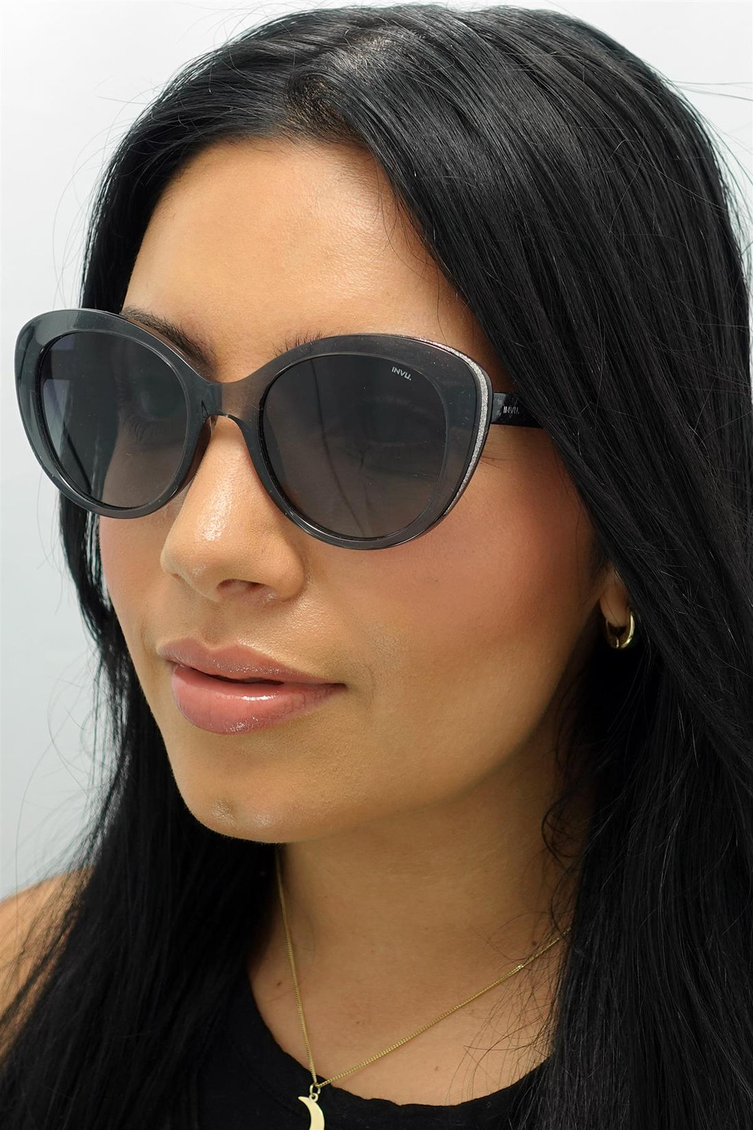 INVU Sunglasses B2041 C Transparent Grey Grey Polarized