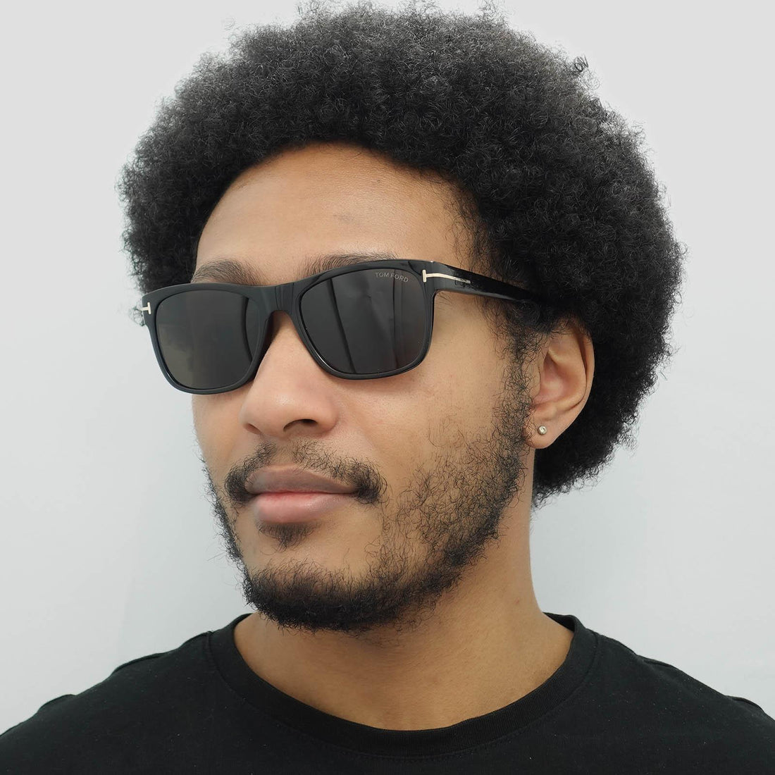 Tom Ford Sunglasses Giulio FT0698 01J Shiny Black Roviex