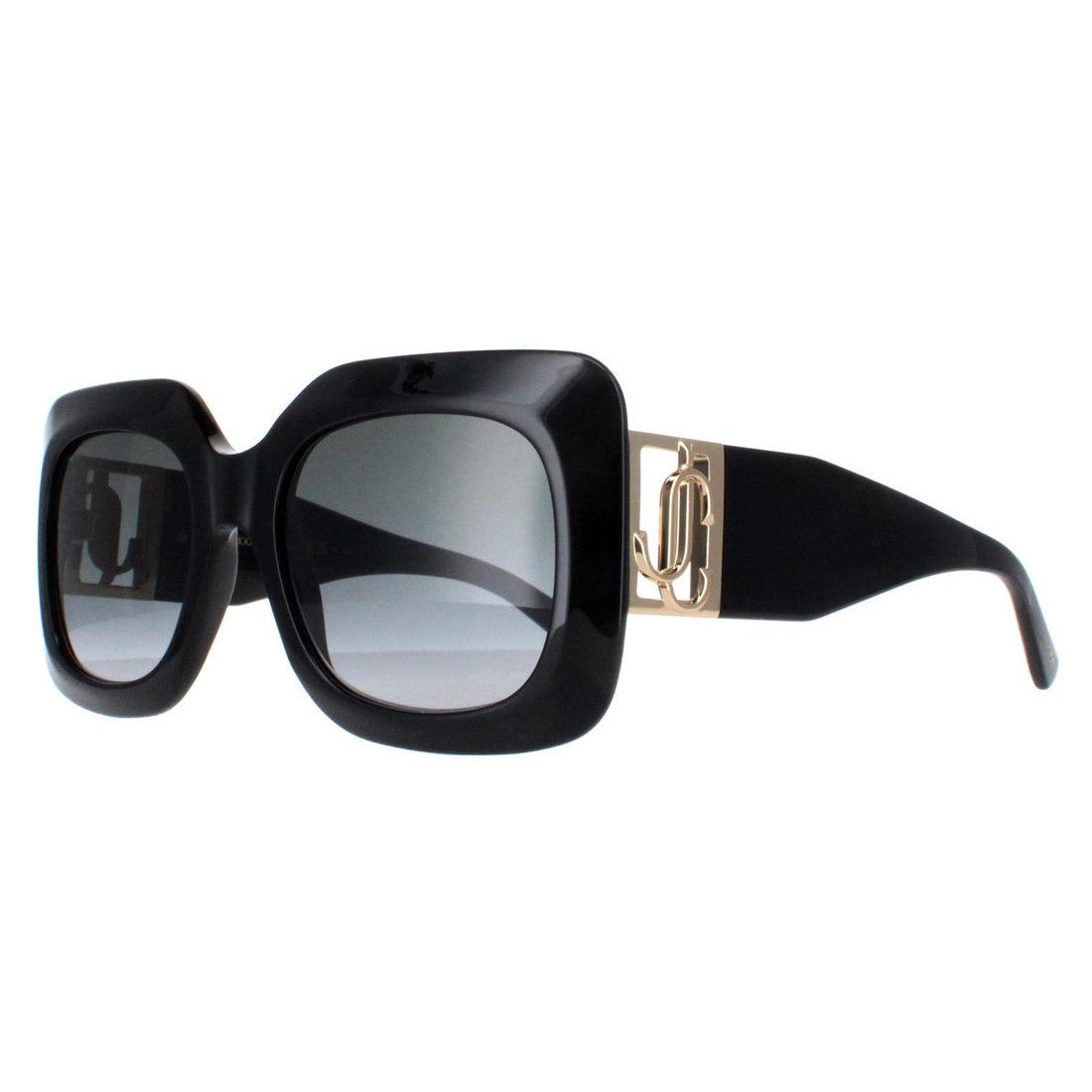 Jimmy Choo Sunglasses GAYA/S 807 9O Black Grey Gradient