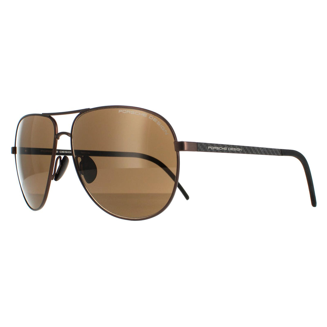 Porsche Design Sunglasses P8651 C Brown Brown Polarized