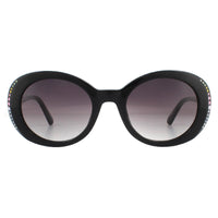 Swarovski SK0281/S Sunglasses Black / Smoke Grey Gradient