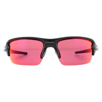 Oakley Flak XS Youth Fit oj9005 Sunglasses Polished Black / Prizm Field