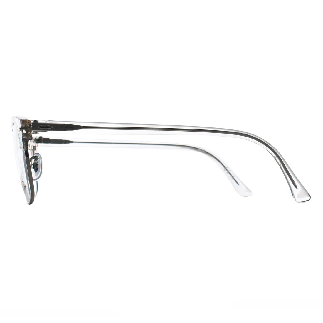 Ray-Ban Glasses Frames RX5154 Clubmaster 2001 White Transparent Men Women