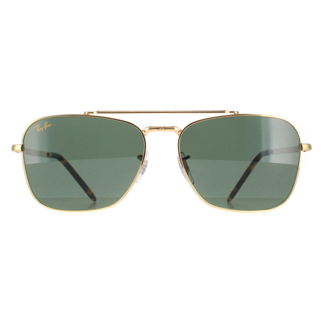 Ray-Ban Sunglasses RB3636 New Caravan 919631 Gold Green
