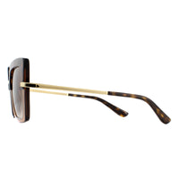 Dolce & Gabbana Sunglasses DG4373 325613 Top Havana on Transparent Brown Brown Gradient