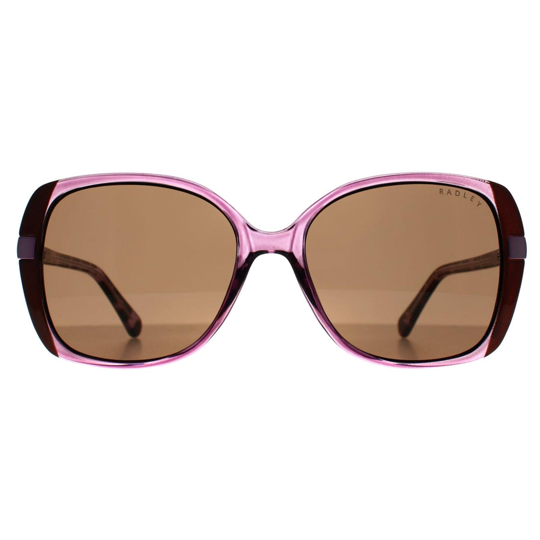 Radley Sunglasses Morwenna 161 Crystal Purple Brown Brown