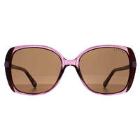 Radley Sunglasses Morwenna 161 Crystal Purple Brown Brown