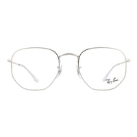 Ray-Ban Glasses Frames RB6448 Hexagonal 2501 Silver 54mm