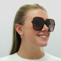 Gucci Sunglasses GG1267S 002 Dark Havana Brown Gradient
