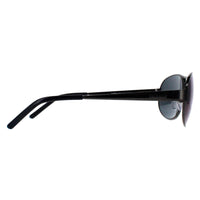 Police Sunglasses S8565 568B Gunmetal Blue Flash Mirror