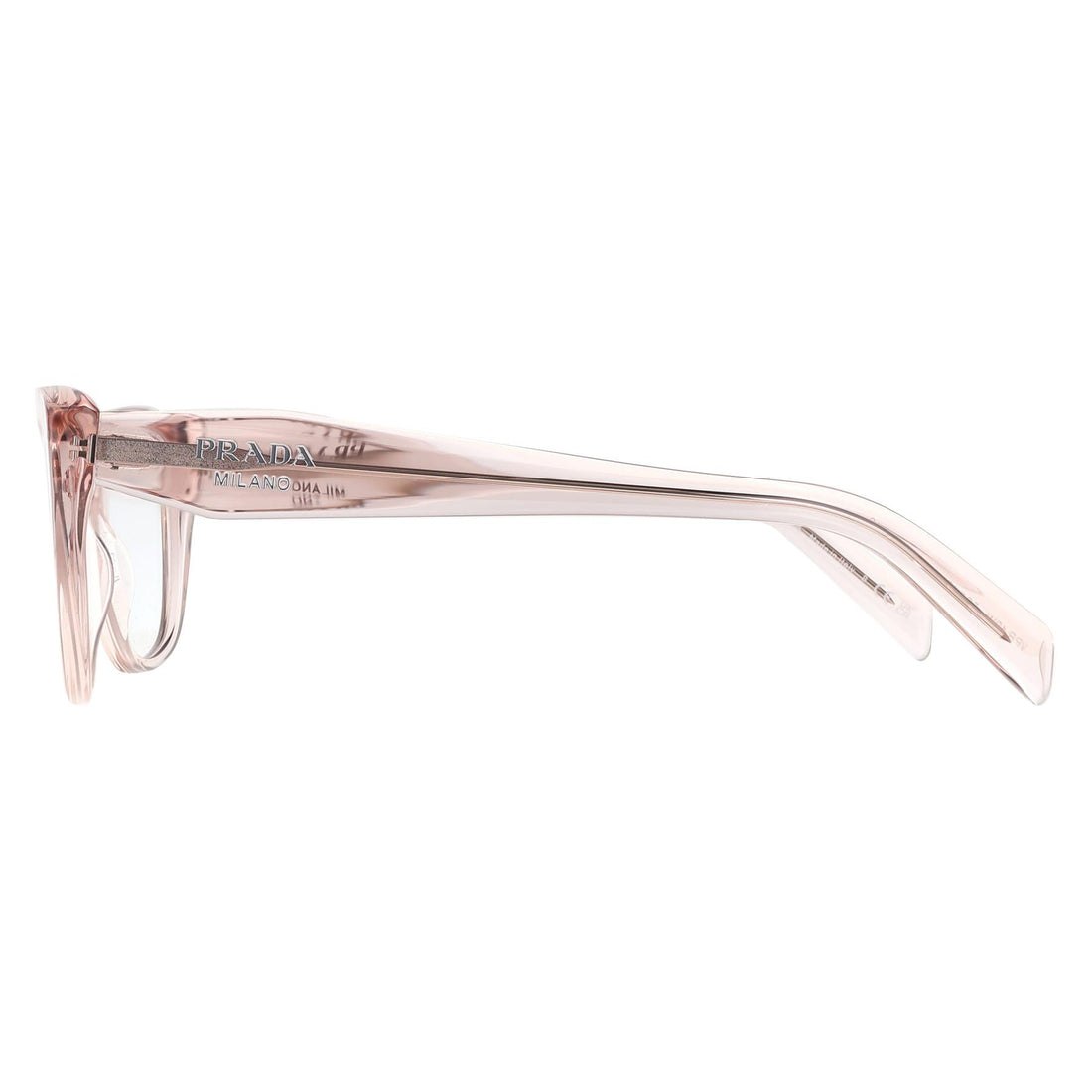 Prada Glasses Frames PR19WV 15J1O1 Crystal Geranium Women