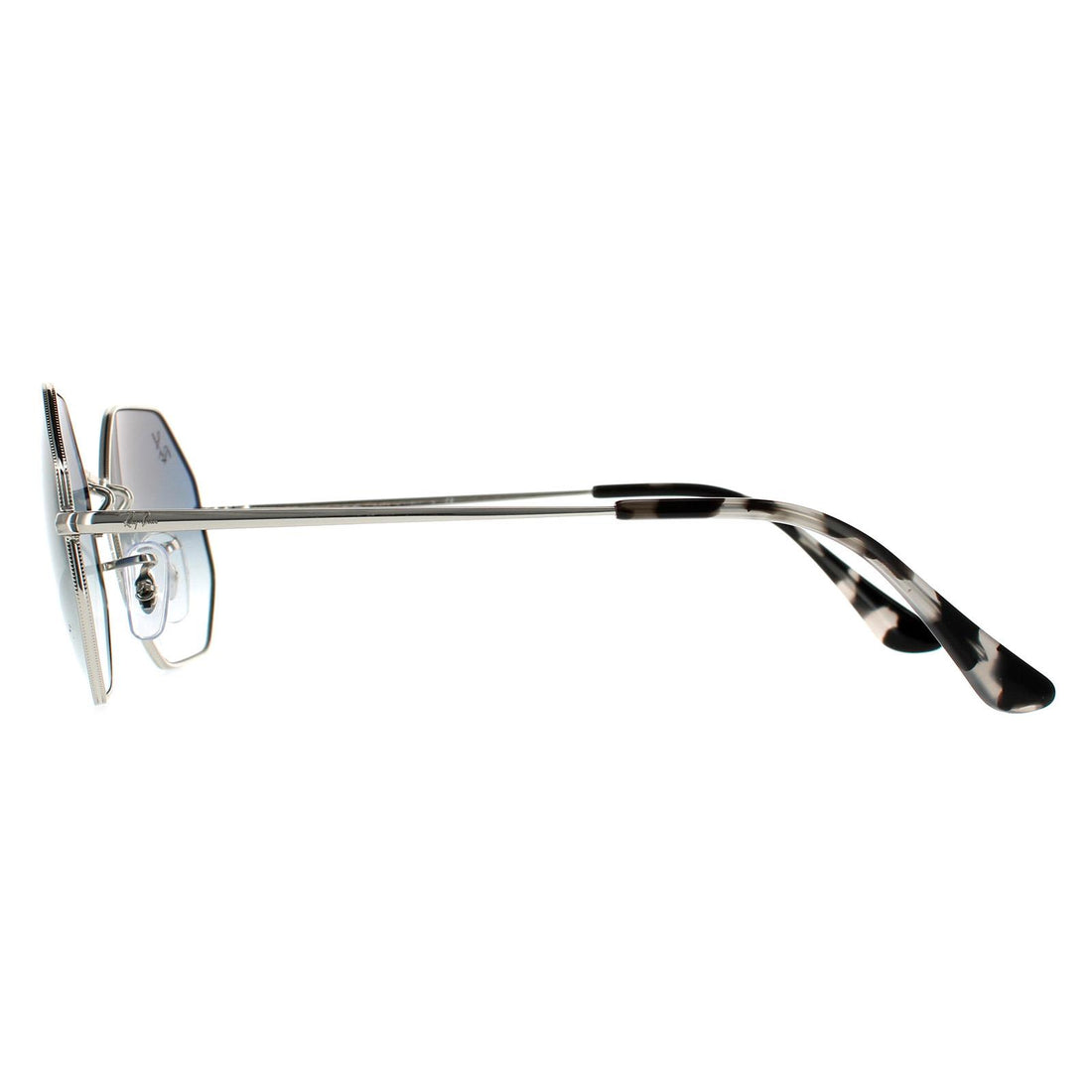 Ray-Ban Sunglasses Octagon RB1972 91493F Silver Blue Gradient 54mm
