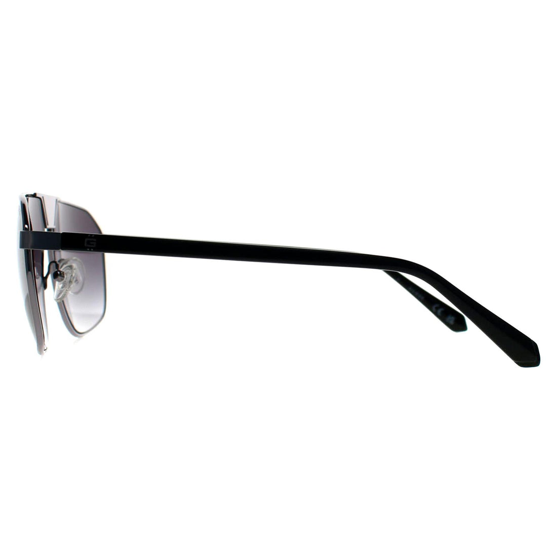 Guess Sunglasses GU00086 08B Shiny Gunmetal Gradient Smoke