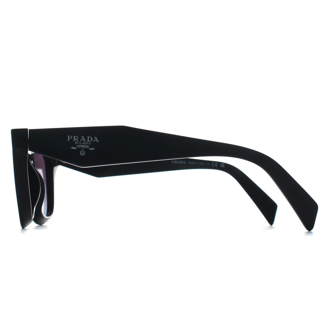 Prada Sunglasses PRC07S 16K90A Black Grey Gradient
