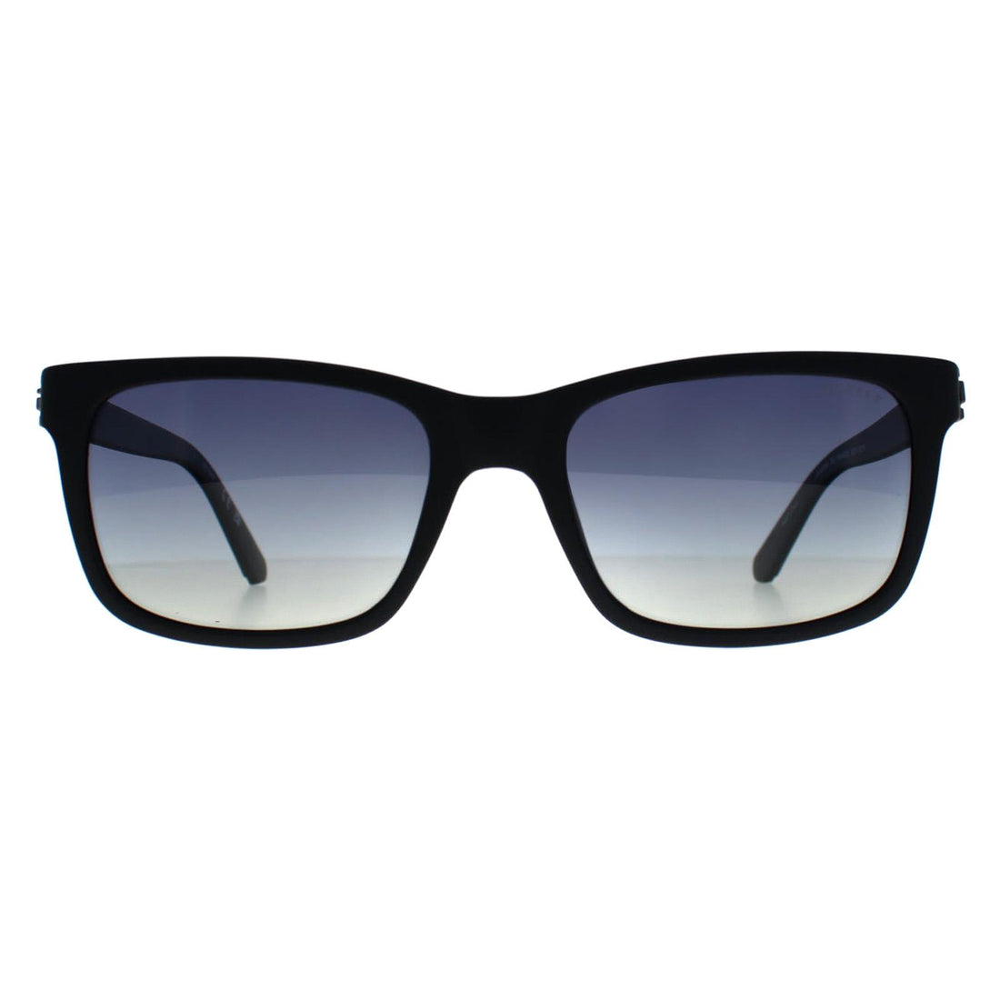Guess Sunglasses GU00066 02D Matte Black Smoke Gradient Polarized