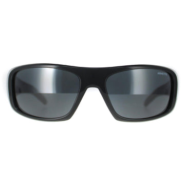 Arnette Sunglasses Hot Shot AN4182 29156G Dark Grey Light Grey Mirror Black