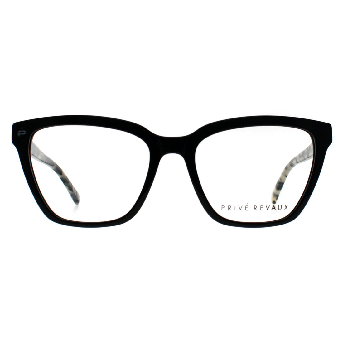 Prive Revaux Glasses Frames The Holly 807 Black Havana Grey Women