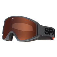 Spy Ski Goggles Crusher Elite 3100000000009 Matte Grey Low Light Persimmon